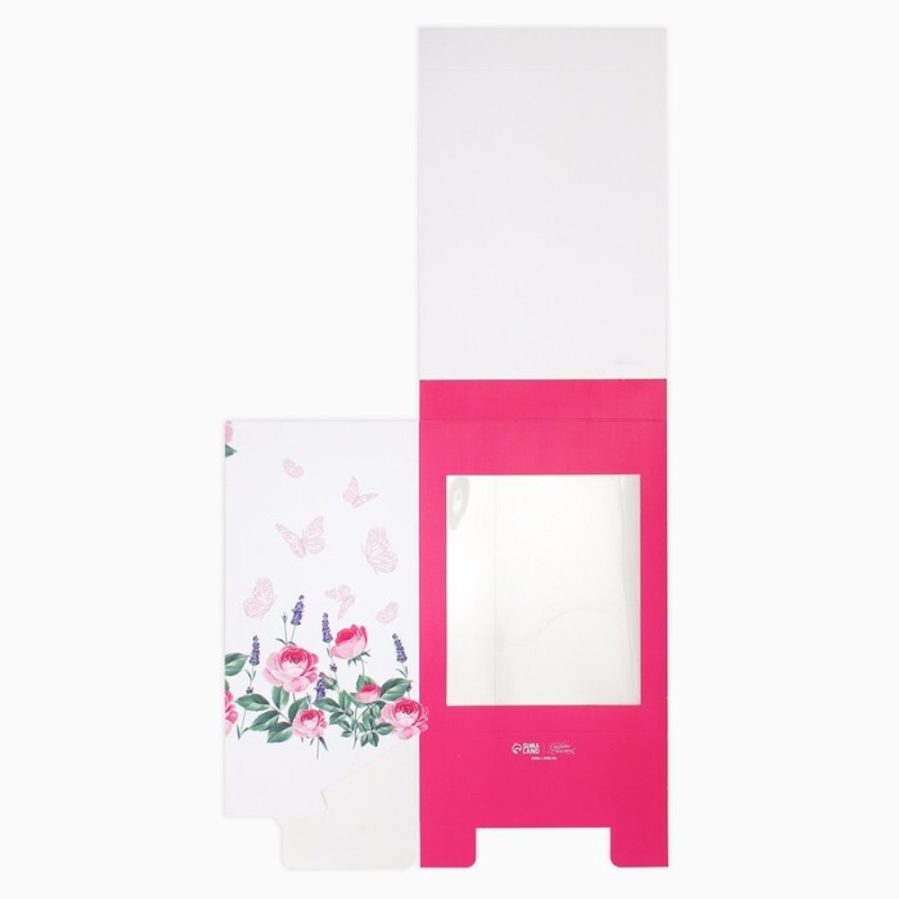 Коробка складная с 3D эффектом «Самой прекрасной», 18 х 14 х 23 см