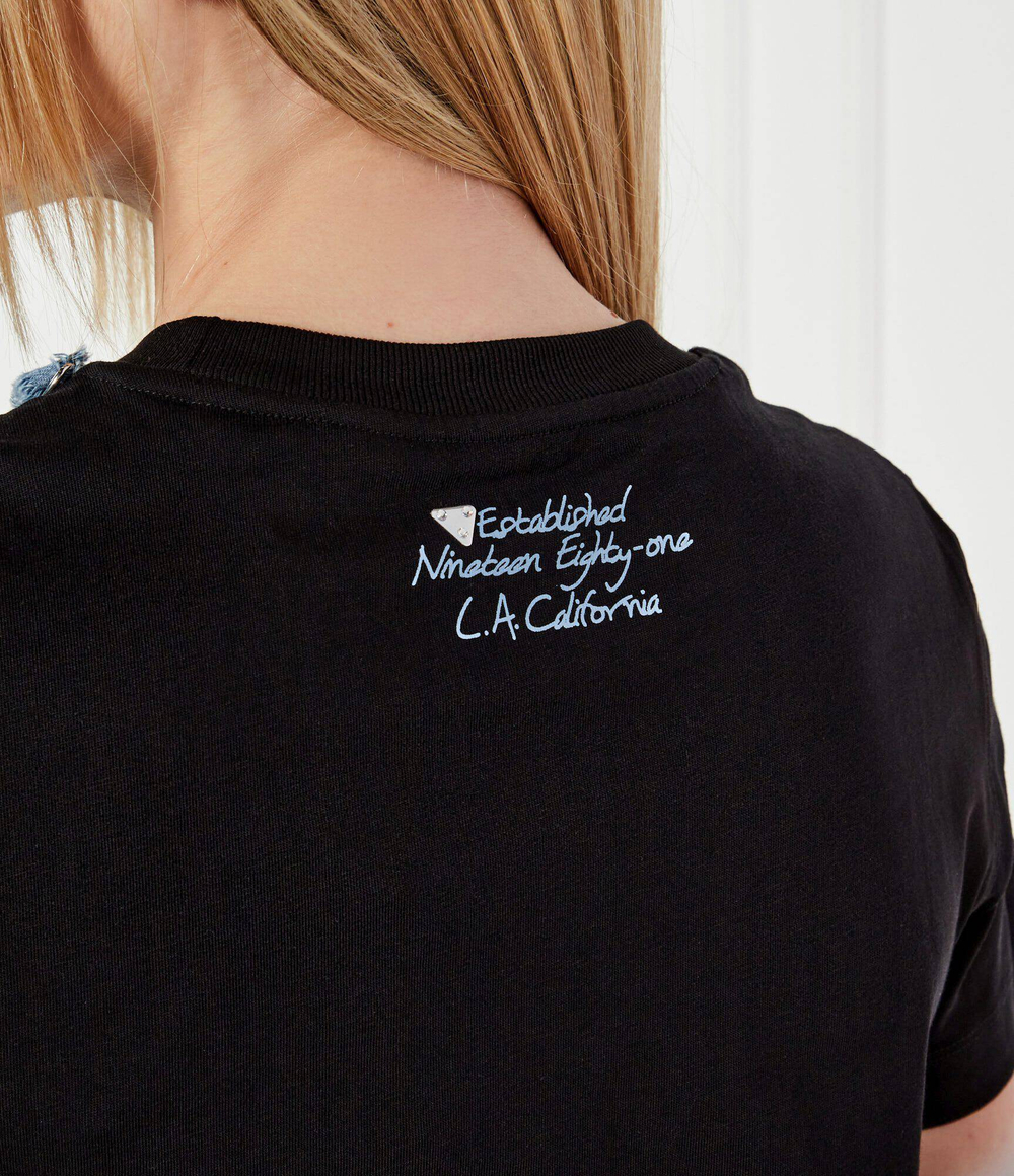 Футболка CHAIN GUESS - черный(W5GI03 I3Z14)