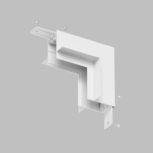 TR2118-WH Угол стена-потолок встраиваемый под ГКЛ SMART, белый