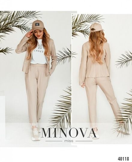 Костюм 1088Н-бежевый Minova Фото 1