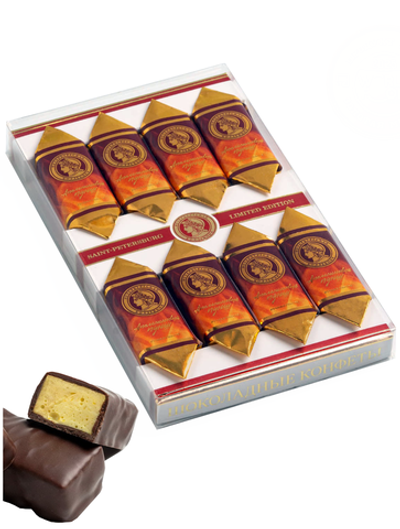 135 гр Конфеты шоколадные Апельсиновый пунш - Петербургская Коллекция