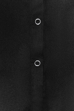 ZARA АТЛАСНАЯ РУБАШКА, ЧЕРНЫЙ