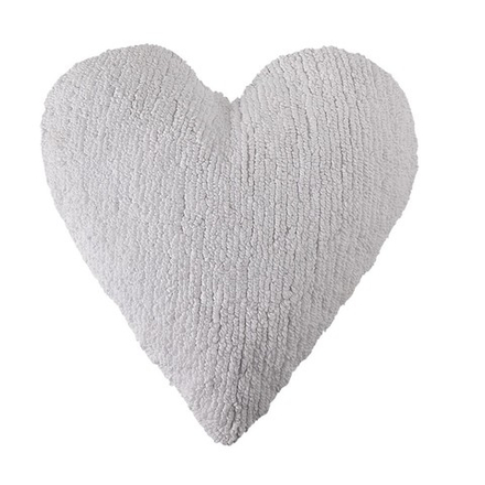 Подушка Lorena Canals Heart White (50 x 45 см)