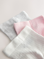 Колготки для малышей Next E48-359, 5 шт., Розовый, Серый