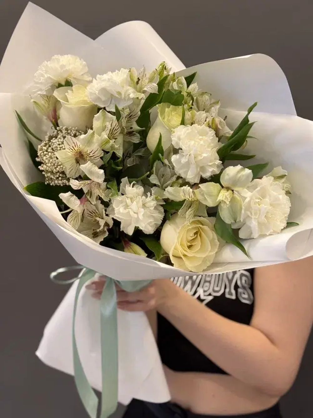 Букет цветов  Ванильный Чизкейк