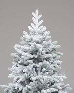 Заснеженная ель "Уссурийская" (Литая хвоя) 180 см / 1,8 м