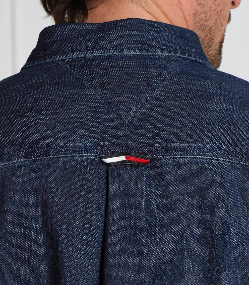 рубашка Tommy Jeans - темно-синий(DM0DM15411)