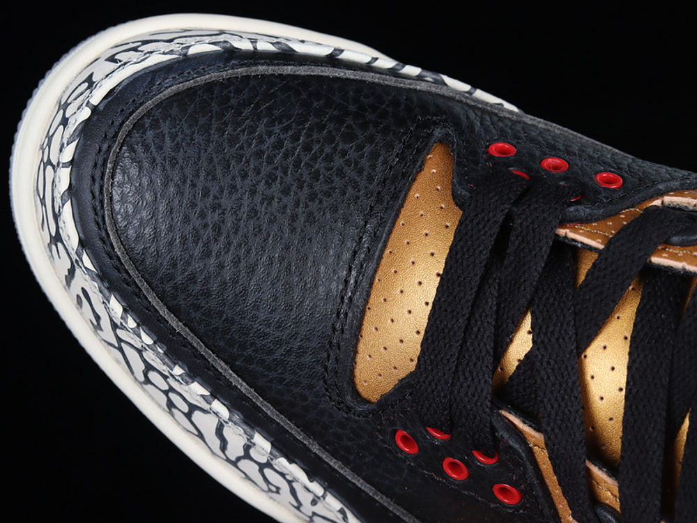 Air Jordan 3 Black Gold
