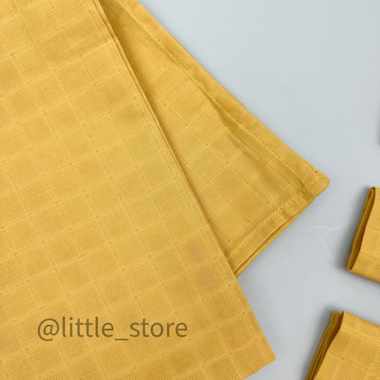 Комплект муслиновый, Горчица