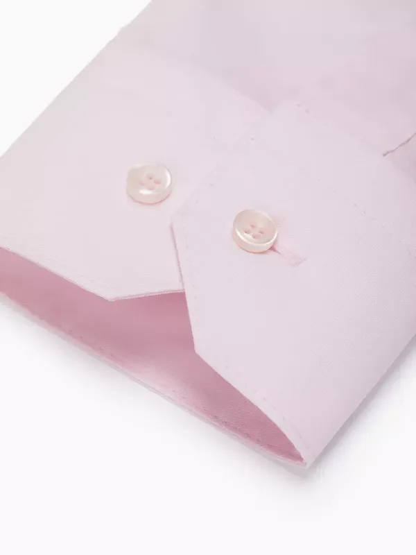 Рубашка приталенная SLIM FIT с длинным рукавом, бледно-розовая