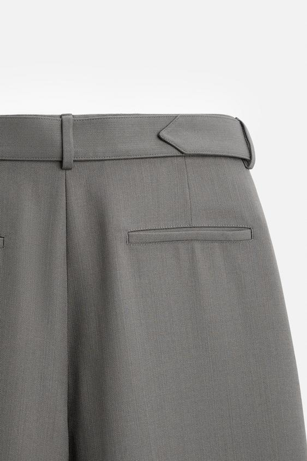 ZARA X NANUSHKA КОСТЮМНЫЕ БРЮКИ, ЗЕЛЕНЫЙ