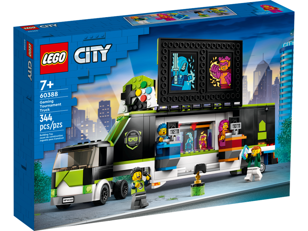 Конструктор LEGO City 60388 «Геймерский грузовик для турниров»
