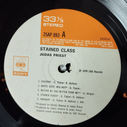 Винтажная виниловая пластинка LP Judas Priest Stained Class (Japan 1978) (No Obi) Exciter