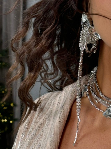 Серьги объемные