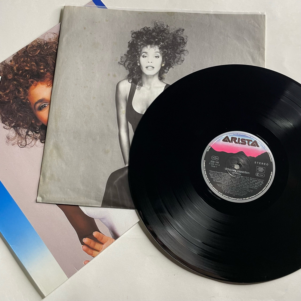 Винтажная виниловая пластинка LP Whitney Houston, Whitney (Германия 1987)