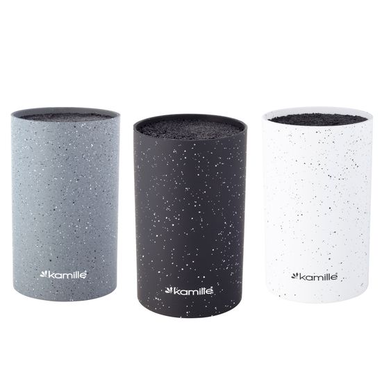 Подставка для ножей 18 см. круглая Kamille KM-7604