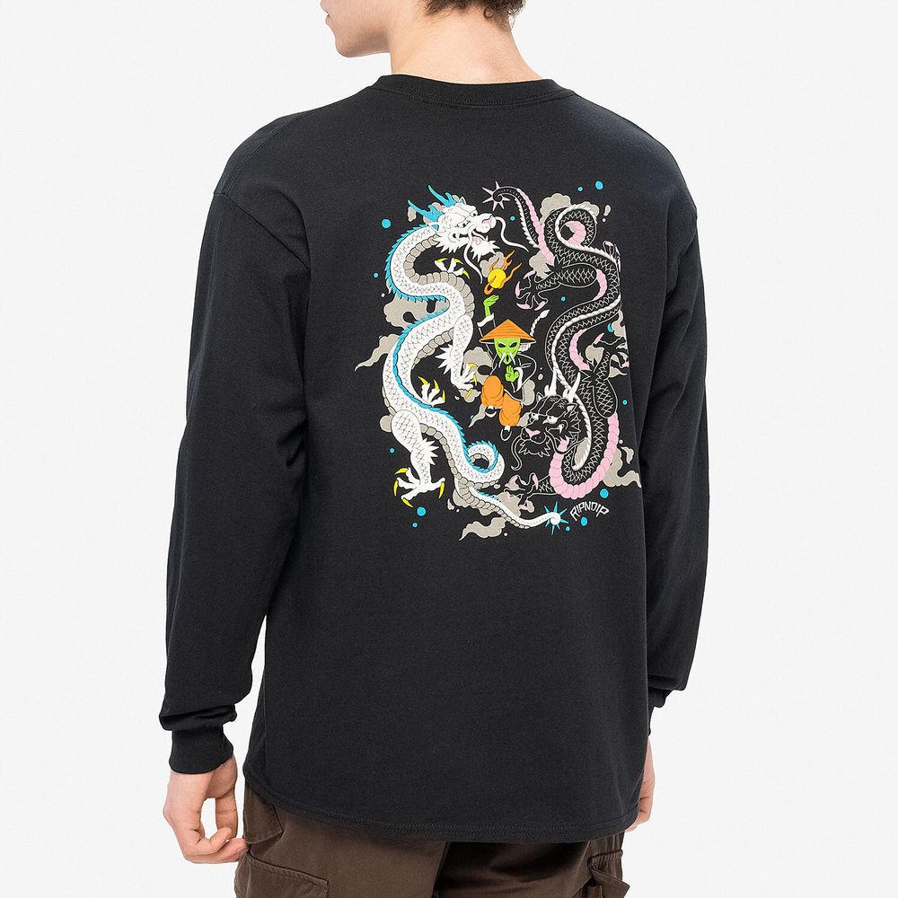 Лонгслив Rip N Dip Ryu LS Black
