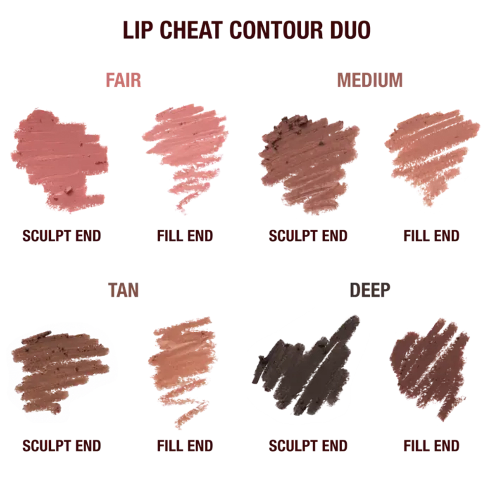 Charlotte Tilbury Lip Cheat Contour Duo - Fair