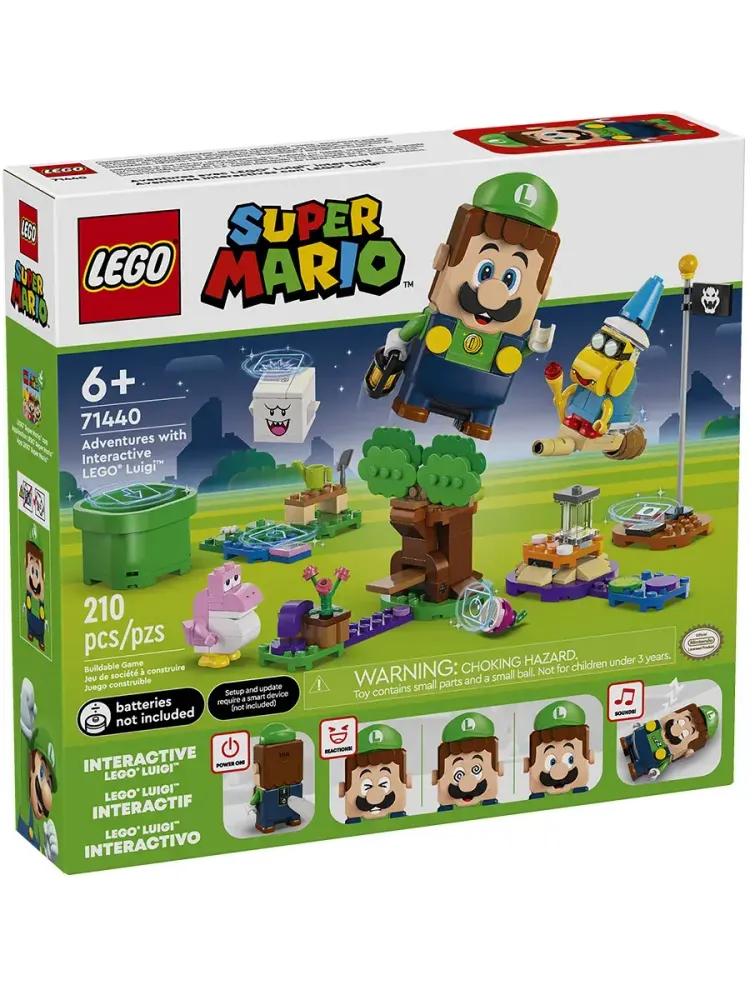 Конструктор Super Mario 71440 Приключения с Луиджи
