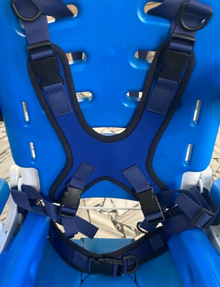 Комплект жилет-майка + тазовый ремень для санитарного стула.