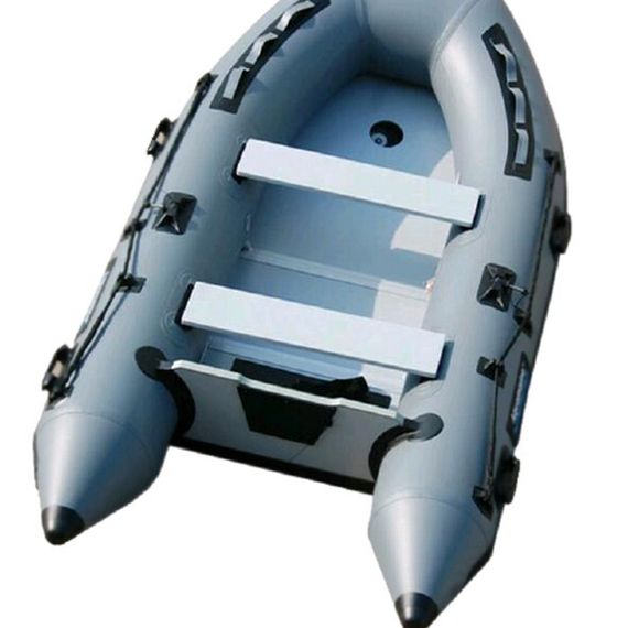 Надувная моторная лодка AQUAMARINE 270 серая