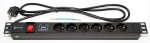 Блок розеток 19", 6 розеток 5bites PDU619A-06