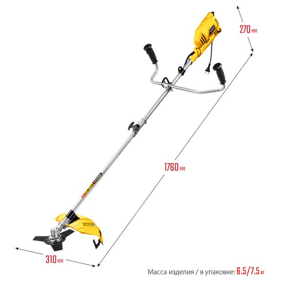 Электрический триммер "STEHER" SEB-42-1700