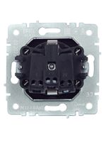BRITE Розетка 1-местная с заземлением без защитных шторок 16А РС11-1-0-БрШ шампань IEK