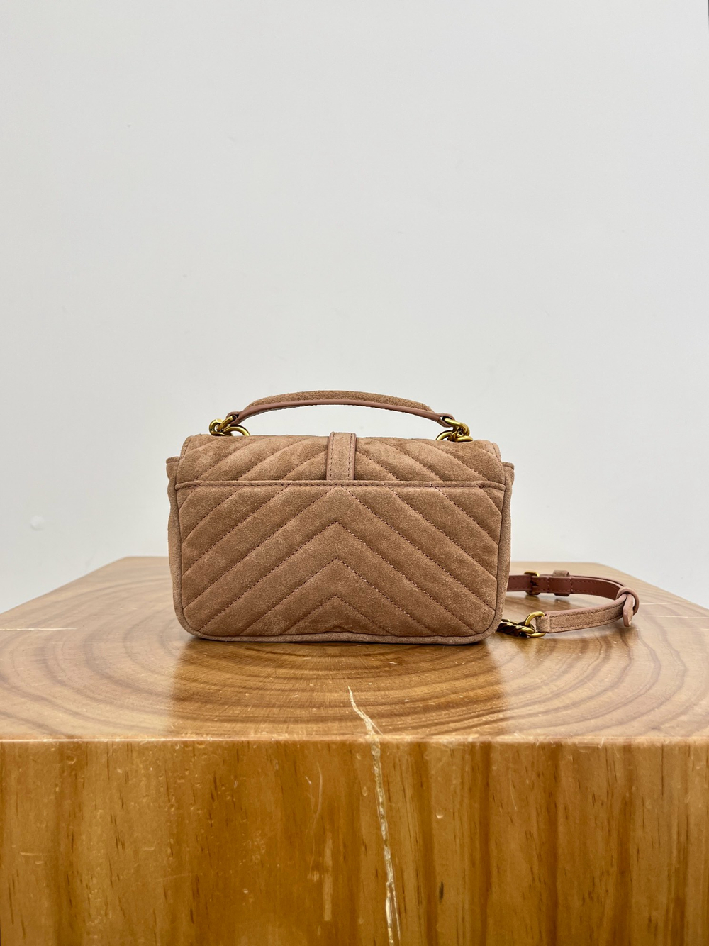 Saint Laurent College Mini Chain Bag