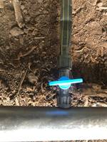 Кран стартовый для капельной ленты с поджимом и резинкой (зажимной)