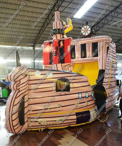 Коммерческий надувной батут-корабль "Атлантис - 2", 10*5*5 м