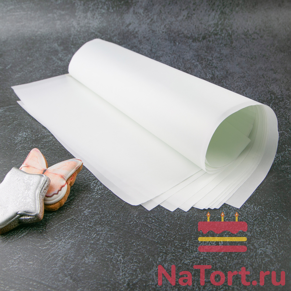 Лист для выпечки многоразовый (Цвет молочный), 40x30