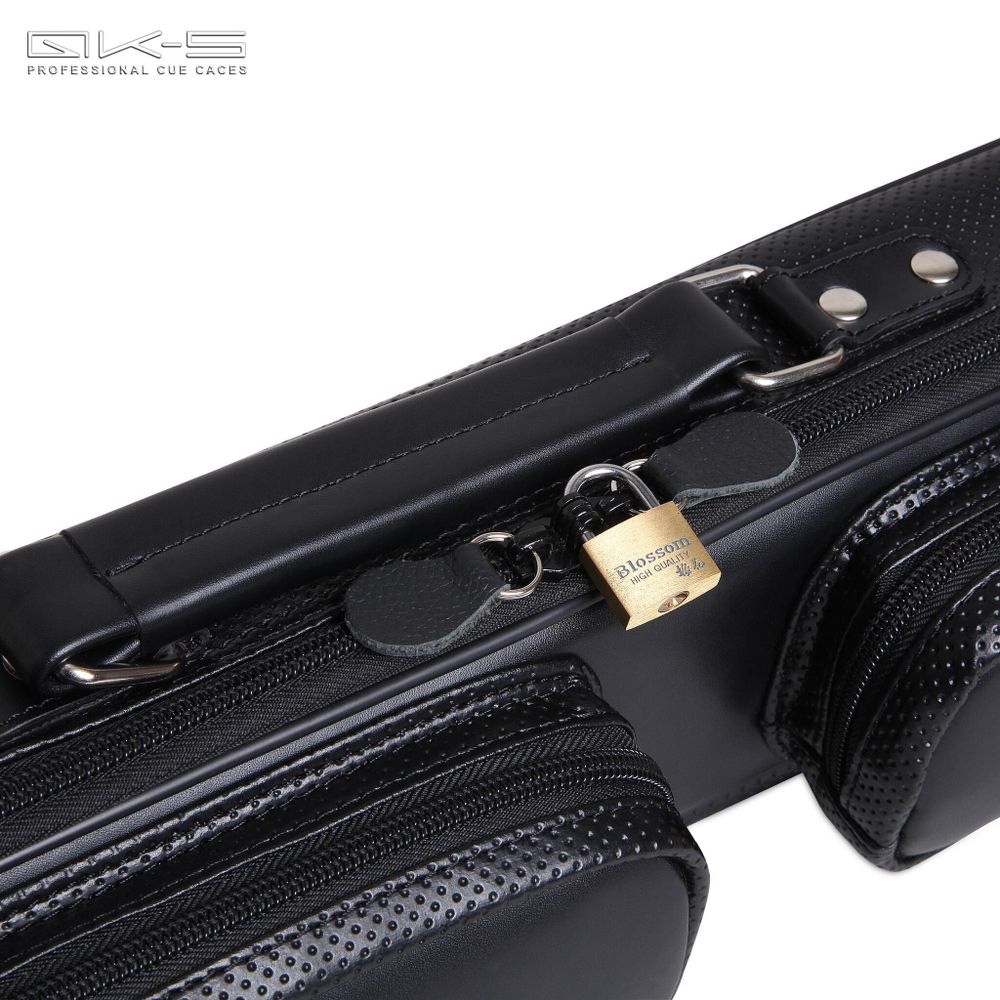 Кейс QK-S Captain 2x2 матовый черный