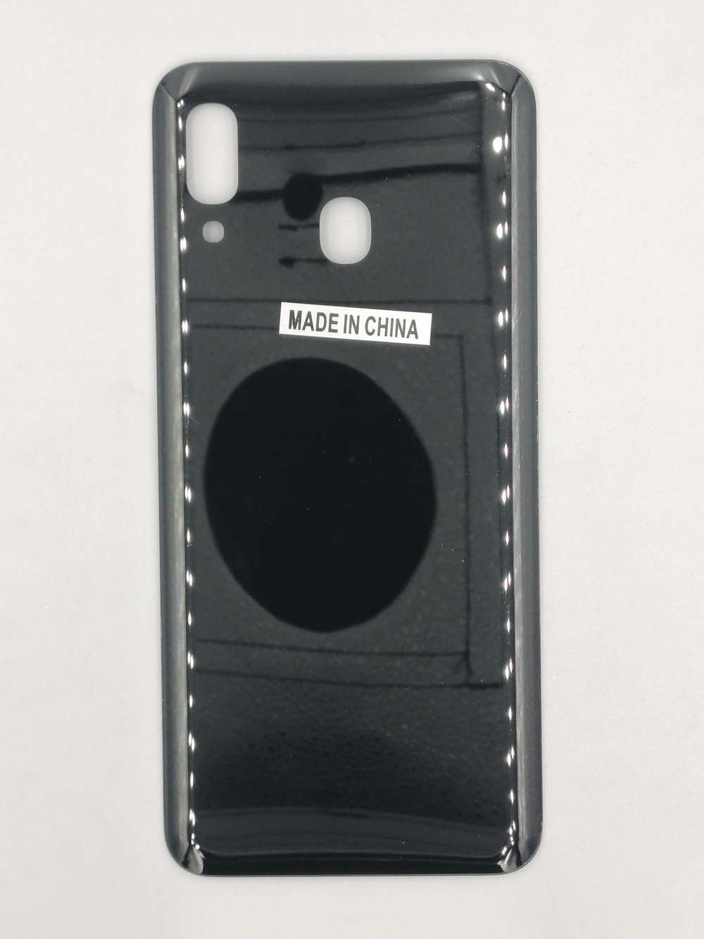 Задняя крышка для Samsung Galaxy A20 (A205F) Черный