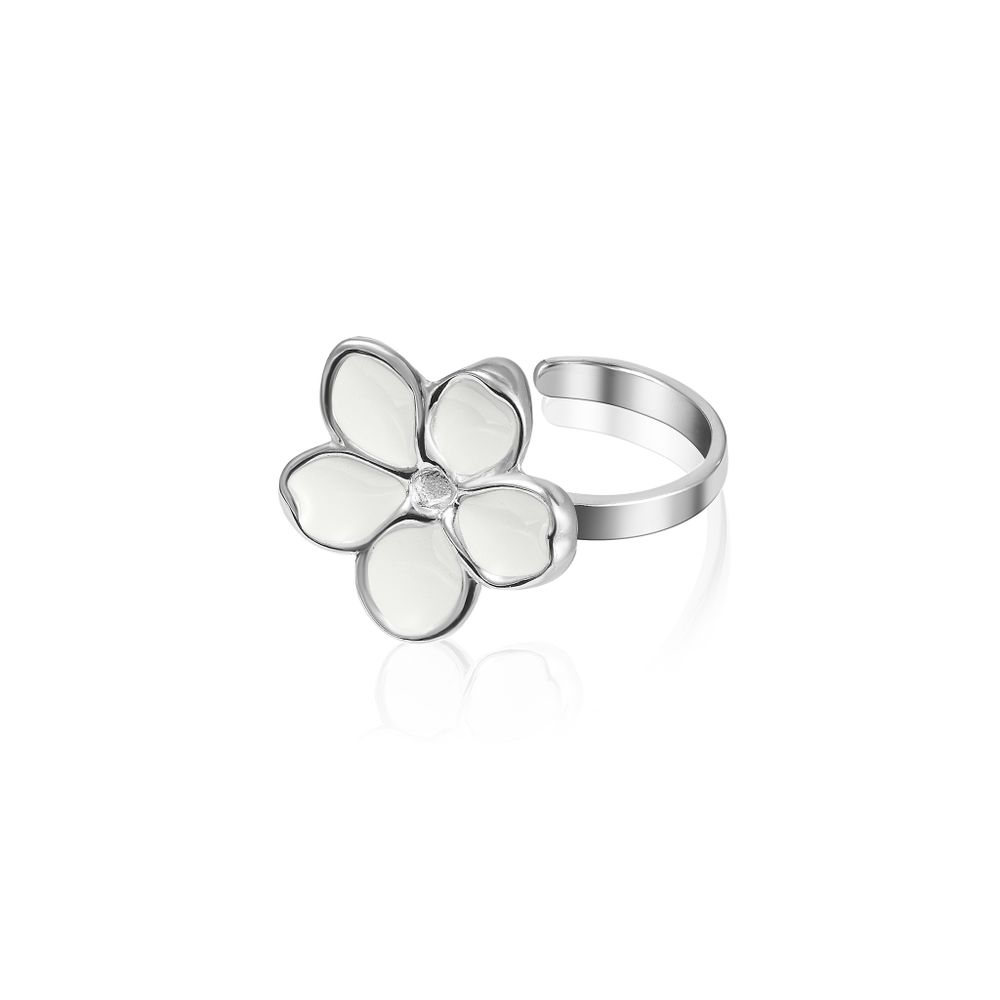 Кафф Lilac 5, белая эмаль