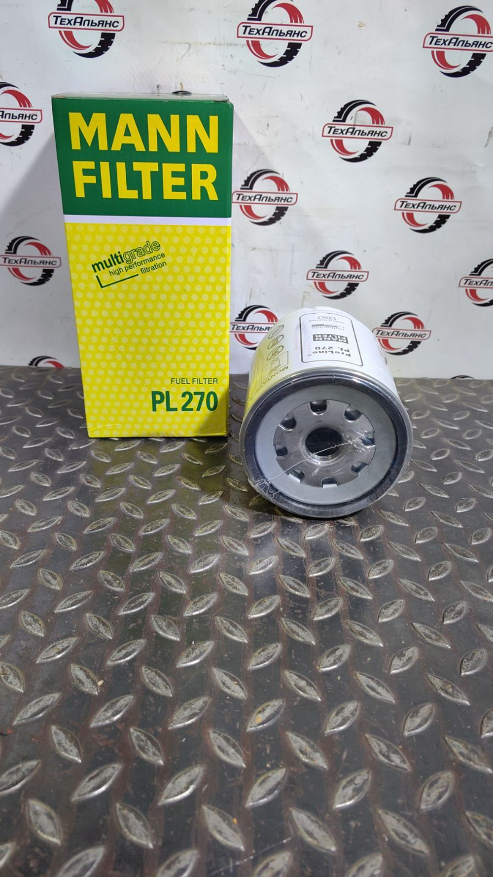 Фильтр топливный MANN PL270 с колбой