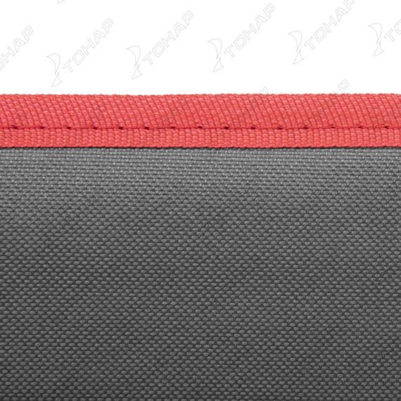 Кресло складное серый/красный без чехла (N-96806H-GR-1) NISUS (пр-во Тонар)