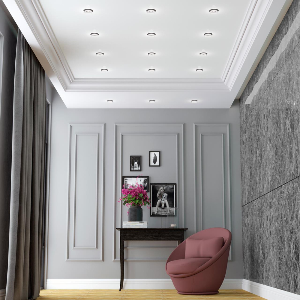 370721 SPOT NT21 511 черный Светильник встраиваемый IP20 GU10 9W 235V LIRIO