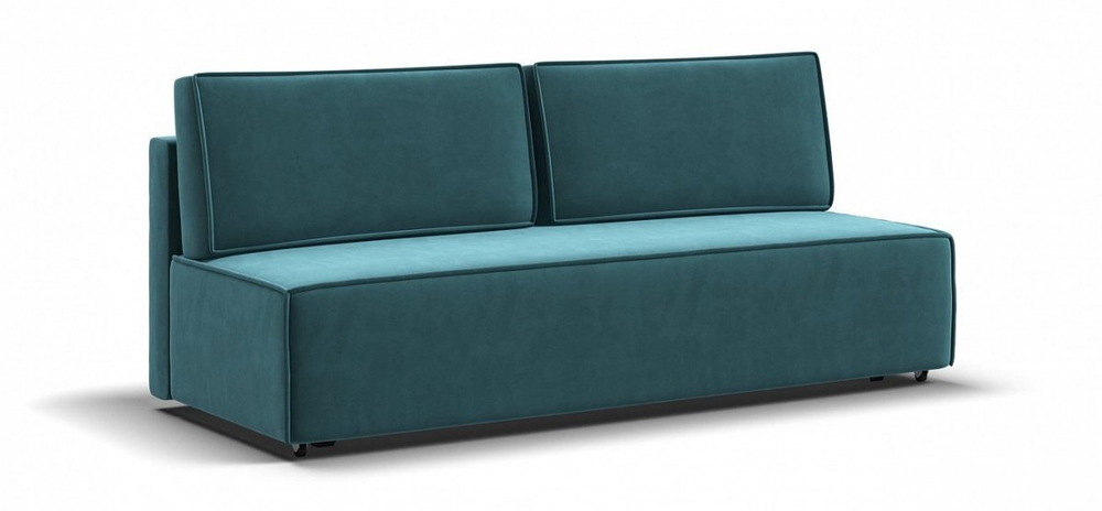 Диван Норд мини Велюр Монолит зеленый (последний экземпляр)