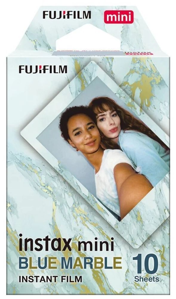 Fujifilm Instax MINI Blue Marble, 10 снимков