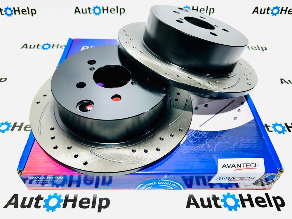 Диск тормозной перфорированный Avantech BR5008RR задний правый 274mm