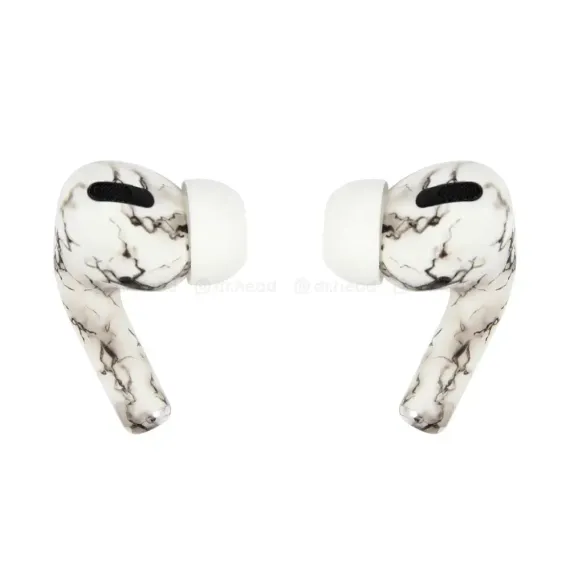 Apple AirPods Pro 2nd gen with MagSafe USB-C (2023) White Marble Matte