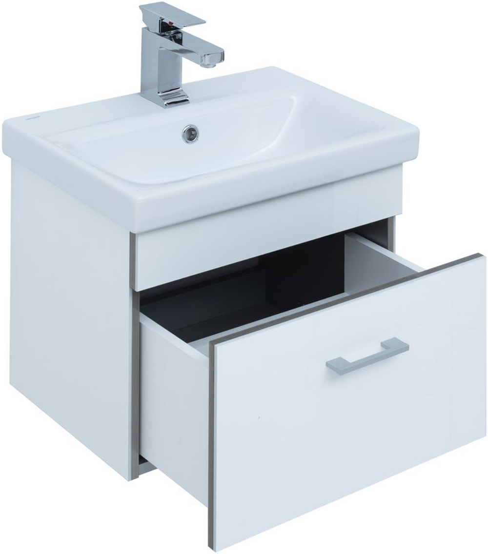 Тумба под раковину Aquanet Верона 50 (Moduo Slim) белый