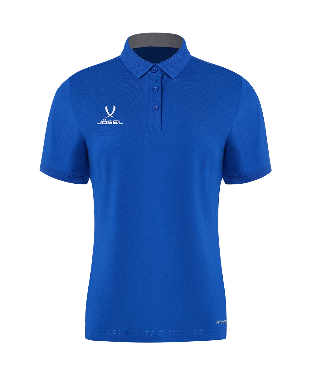 Поло женское JÖGEL PREMIER PerFormDRY CVC Polo W, синий
