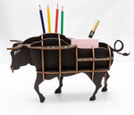 Сборная модель EWA Design "Настольный органайзер Бык"