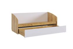 Кровать «Форсаж» (Дуб крафт золотой), ЛДСП, Мебельсон