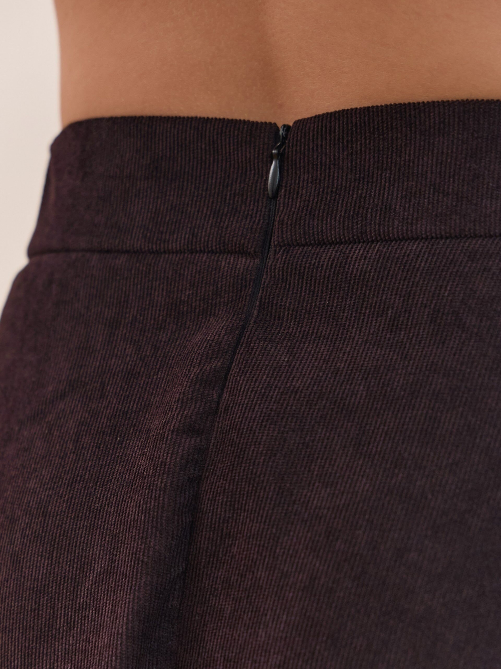 Юбка бохо вельветовая миди