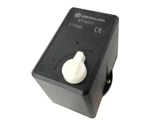 Реле давления для компрессора ET-03/11-R16_A3_3-11bar_1х3/8”f+3х1/4”f_10-16A_L