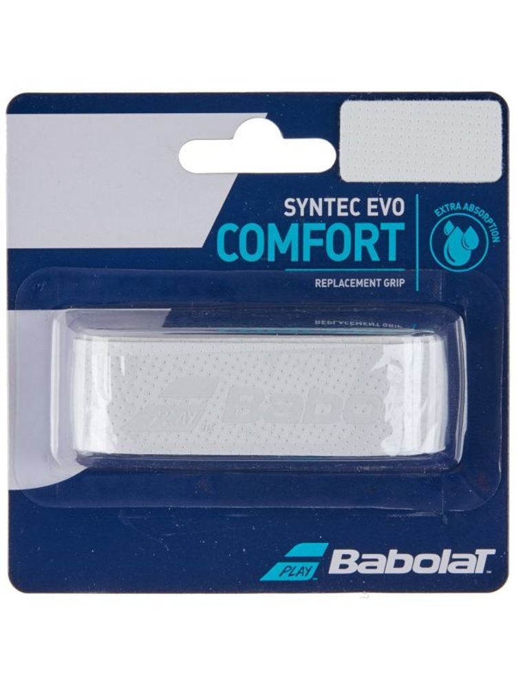 Теннисные намотки базовые Babolat Syntec Evo 1P - white