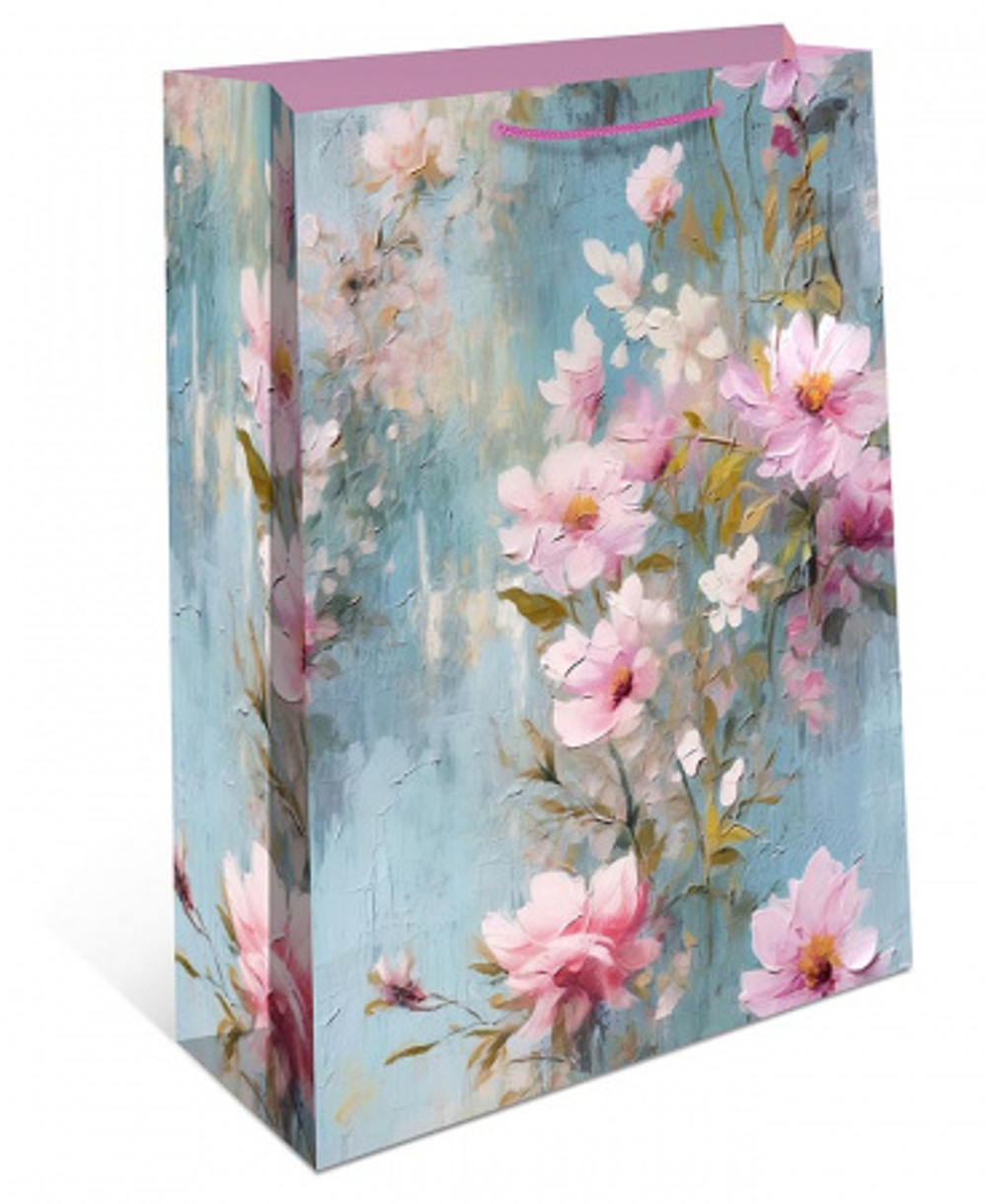 Сумка лам.18*23*10см Мазок живописи 1шт